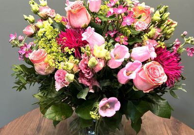 Traditioneel boeket rose